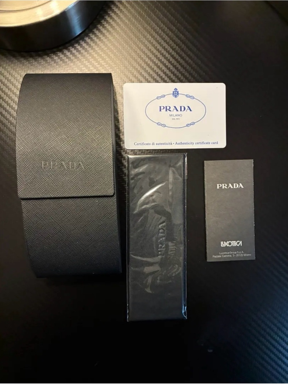 Prada Black Sunglasses with case - Picture 3 of 4